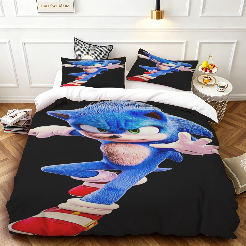 Fashion Sonic Cartoon Role Characters Print Bedding Set Duvet Cover Comforter Bed Youth Kids Girl Boys Luxury Birthday Gift soft
Fashion Sonic Cartoon Role Characters Print Bedding Set Duvet Cover Comforter Bed Youth Kids Girl Boys Luxury Birthday Gift soft