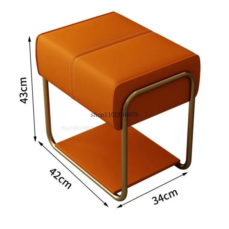 Makeup Stool Bedroom Low Ottomans Home Living Room Small Square Sofa Ottomans Light Luxury Dressing Stool Entrence Shoe Stools
Makeup Stool Bedroom Low Ottomans Home Living Room Small Square Sofa Ottomans Light Luxury Dressing Stool Entrence Shoe Stools