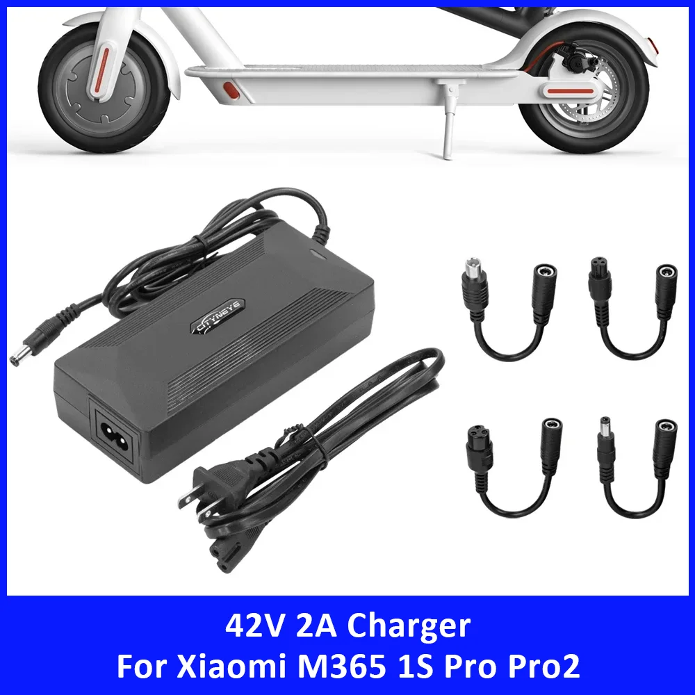 Universal 42V 2A Charger for Xiaomi M365 1S Pro Pro2 Electric Scooter Power Adapter with EU US UK AU Plug Replacement Parts
Universal 42V 2A Charger for Xiaomi M365 1S Pro Pro2 Electric Scooter Power Adapter with EU US UK AU Plug Replacement Parts