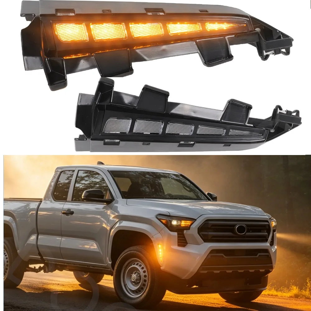 auto fender led lights fit for toyota tacoma sr sr5 2024-2027 side wheels fender vent mark led light accessories
auto fender led lights fit for toyota tacoma sr sr5 2024-2027 side wheels fender vent mark led light accessories