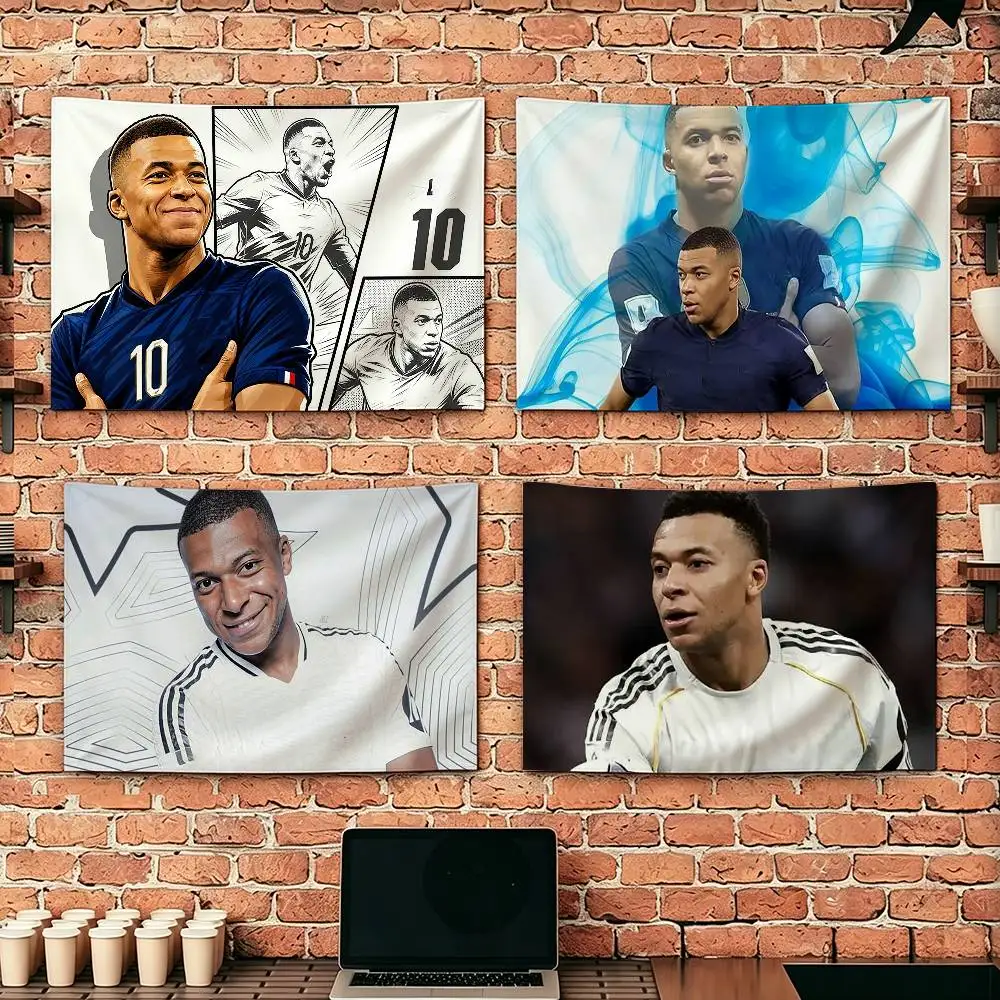 Kylian Star M-Mbappe Football Flags Wall Hanging Tapestry Outdoor Garage Room Decorative flag Background Blanket
Kylian Star M-Mbappe Football Flags Wall Hanging Tapestry Outdoor Garage Room Decorative flag Background Blanket
