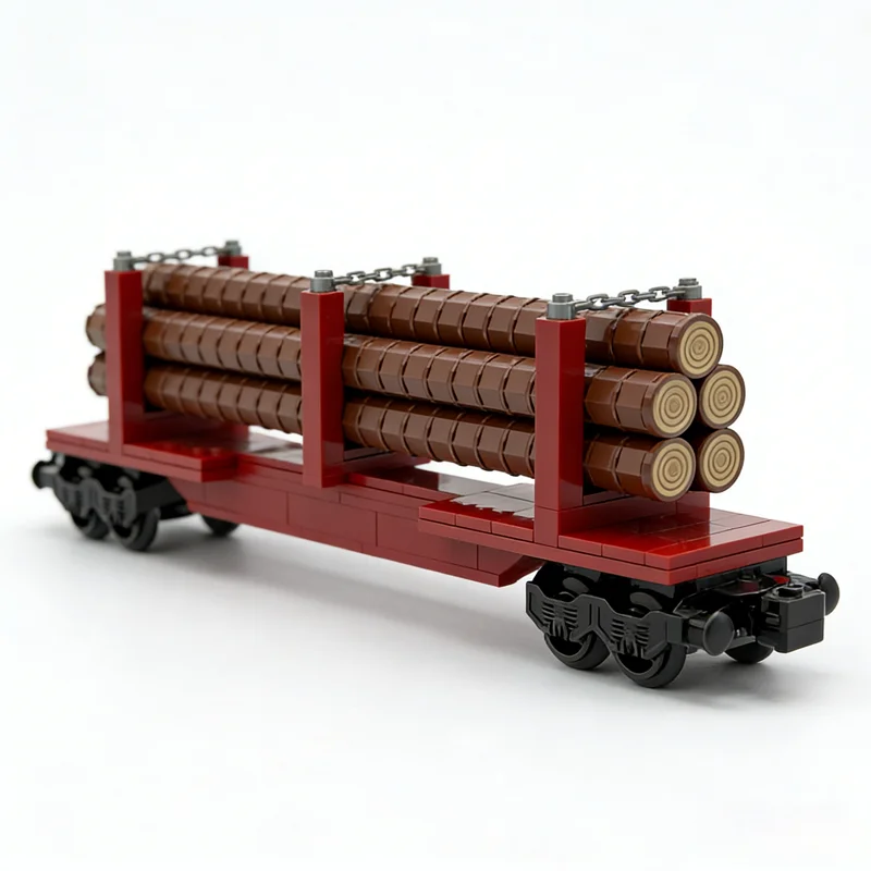 224pcs MOC Skeleton Log Train Car City Trains Model Building Blocks Architecture Festival Gift Idea Toy Education Brick
224pcs MOC Skeleton Log Train Car City Trains Model Building Blocks Architecture Festival Gift Idea Toy Education Brick