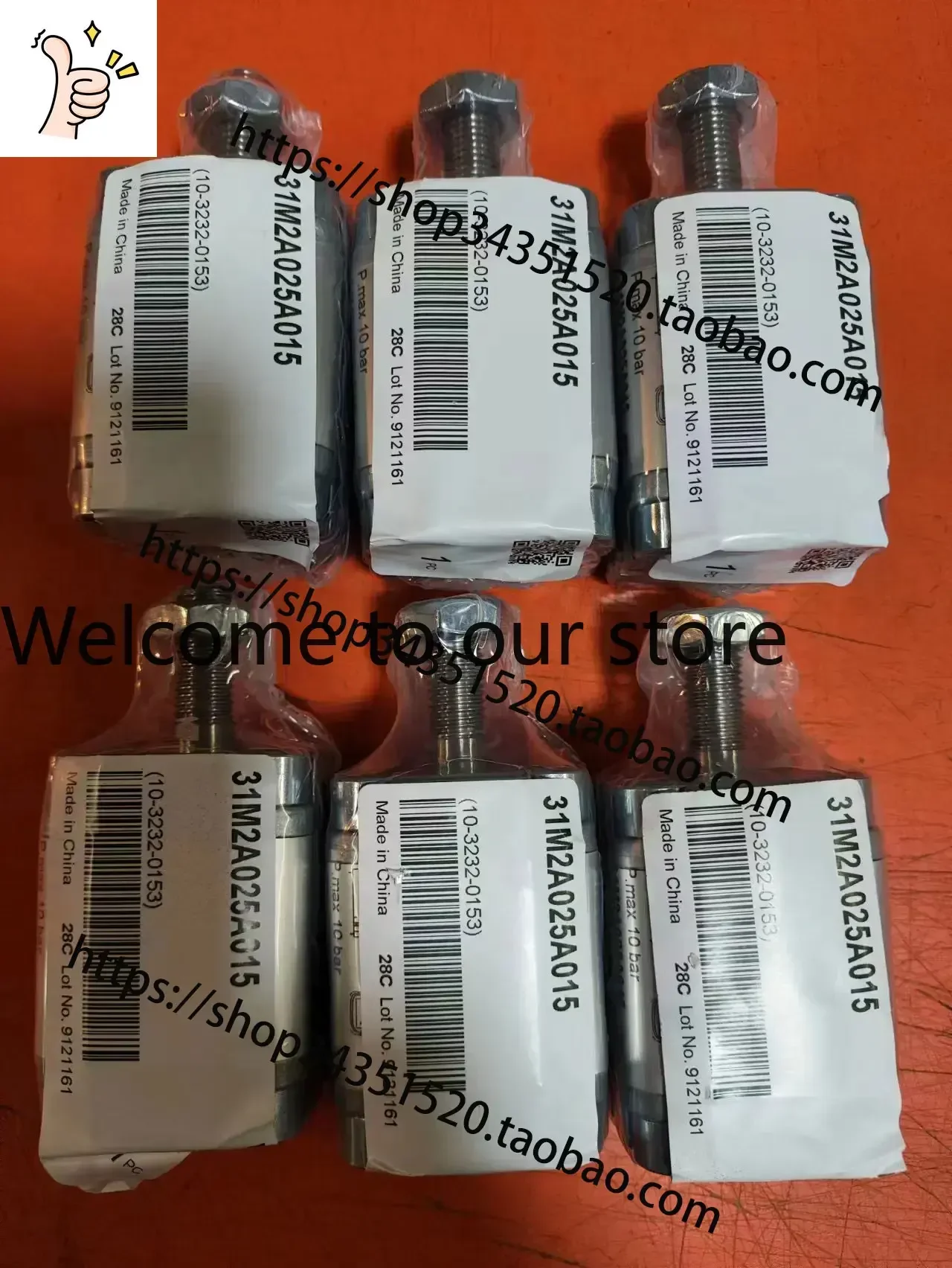 2026.4Customized Camozzi Cylinders 31M2A020A020 31M2A016A020/25/30/40/50 Pre-ordered
2026.4Customized Camozzi Cylinders 31M2A020A020 31M2A016A020/25/30/40/50 Pre-ordered