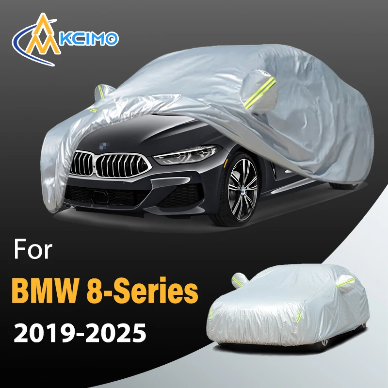 For BMW 8-Series 2019-2025 Car Covers 190T Sun Outdoor Sunscreen Heat Sun UV Protection Falling Leaves And Dust Car Styling
For BMW 8-Series 2019-2025 Car Covers 190T Sun Outdoor Sunscreen Heat Sun UV Protection Falling Leaves And Dust Car Styling