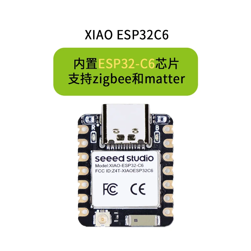 Плата разработки ESP32C6 с поддержкой Wi-Fi 6, Bluetooth и Zigbee для умного дома и носимых устройств
Плата разработки ESP32C6 с поддержкой Wi-Fi 6, Bluetooth и Zigbee для умного дома и носимых устройств