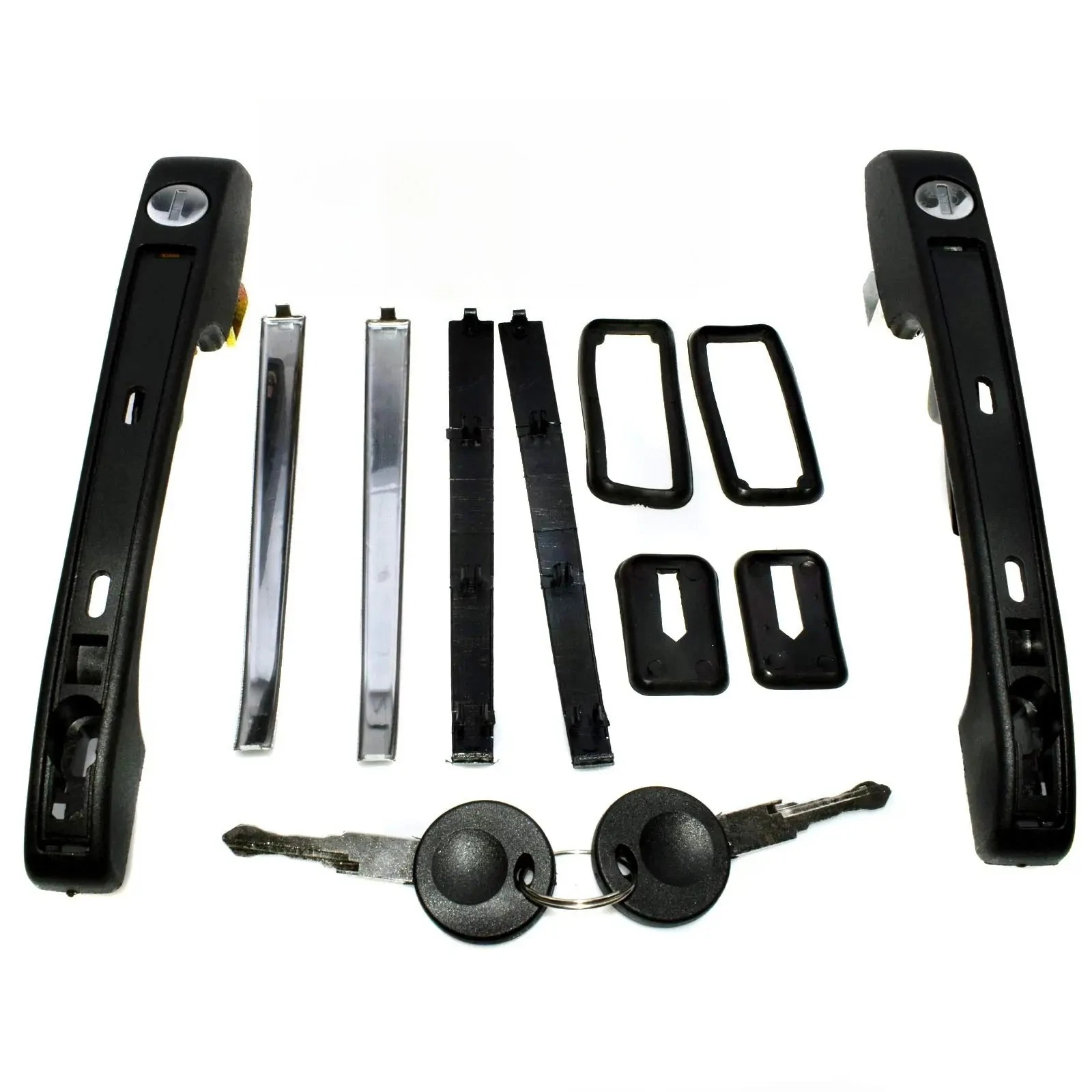 2PCS 191837205A 193839205 193839206 191837206 Vehicle door handle Left and right sets for VW Mk1 Mk2 Golf Jetta Rabbit GTI 
2PCS 191837205A 193839205 193839206 191837206 Vehicle door handle Left and right sets for VW Mk1 Mk2 Golf Jetta Rabbit GTI