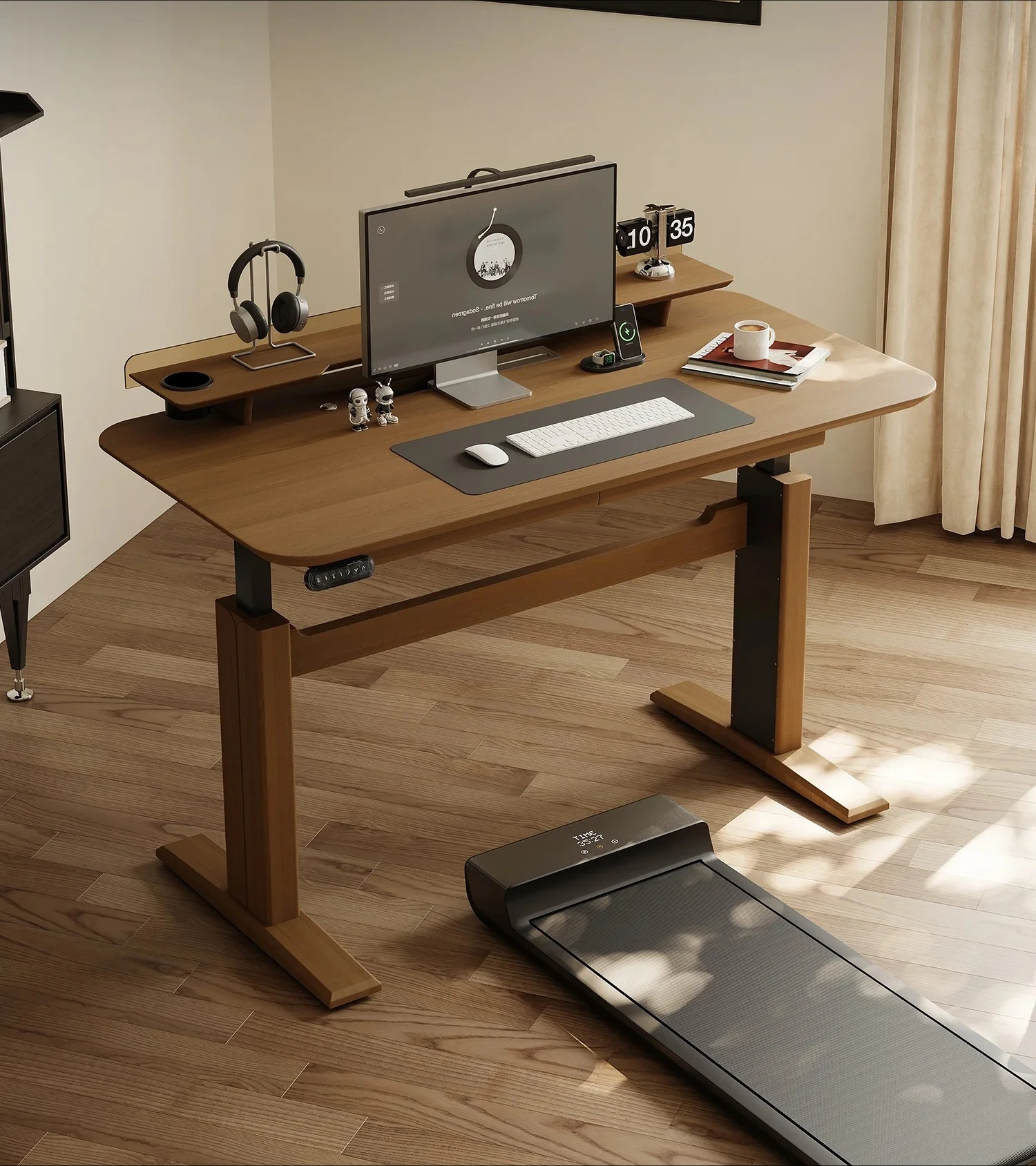 Electric Lifting Desk Adjustable Solid Wood Ash Italian Light Luxury Smart Home
Electric Lifting Desk Adjustable Solid Wood Ash Italian Light Luxury Smart Home