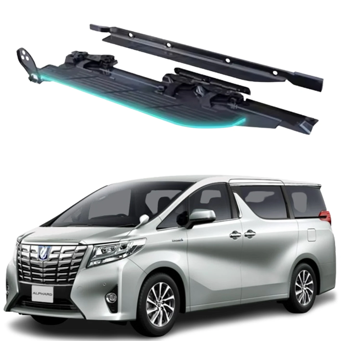 For Automatic Foot Step Electric Side Step Power Footrest Retractable With LED Light for Toyota Alphard Vellfire 30
For Automatic Foot Step Electric Side Step Power Footrest Retractable With LED Light for Toyota Alphard Vellfire 30