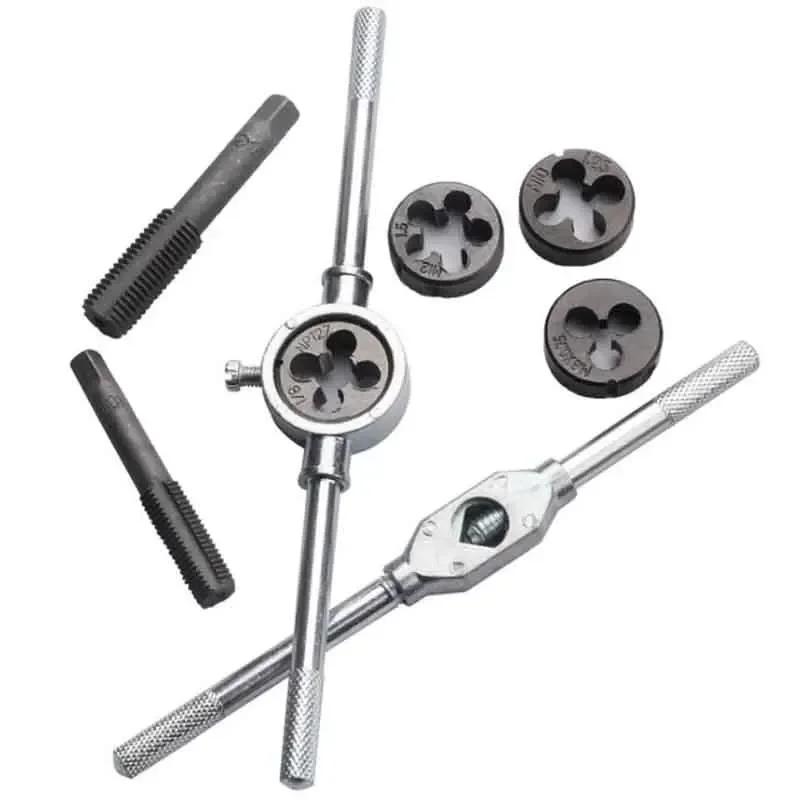 40pcs Tap Die Set M3-M12 Screw Thread Metric Die Wrench DIY Kit Wrench Screw Hand Threading Tools Alloy Metal Tungsten Carbide
40pcs Tap Die Set M3-M12 Screw Thread Metric Die Wrench DIY Kit Wrench Screw Hand Threading Tools Alloy Metal Tungsten Carbide