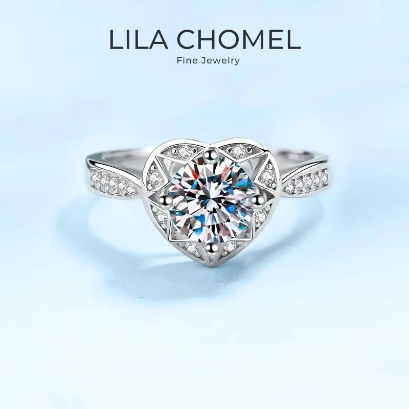 Women Engagement 18K White Gold Wedding Bands 1CT Moissanite Diamond Lover Valentine's Day PT950 Girl Friend Birthday Gift Rings
Women Engagement 18K White Gold Wedding Bands 1CT Moissanite Diamond Lover Valentine's Day PT950 Girl Friend Birthday Gift Rings