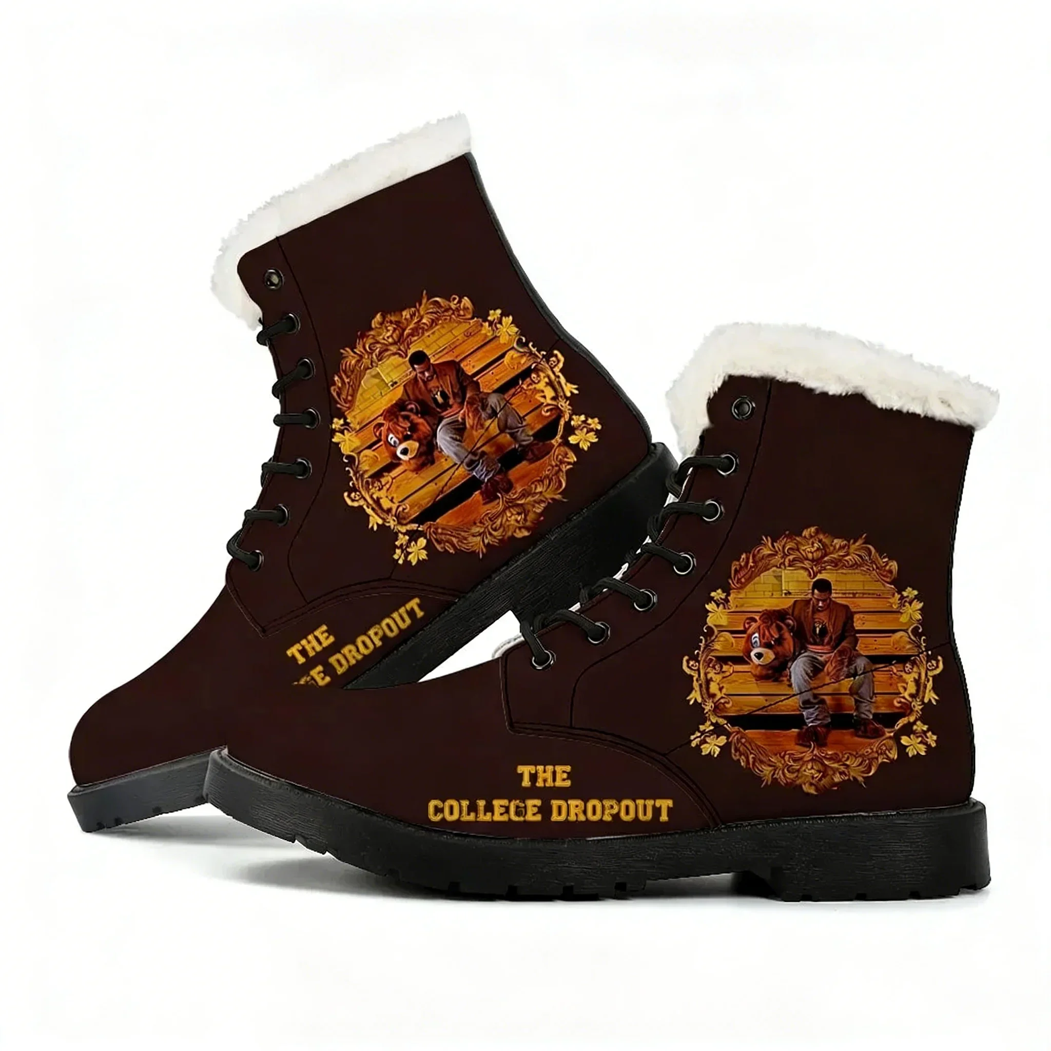 Kanye West Plush Boots Mens Womens Teenager Shoes Casual Boot Outdoor Light High Quality Couple Print on Demand Customize Shoe
Kanye West Plush Boots Mens Womens Teenager Shoes Casual Boot Outdoor Light High Quality Couple Print on Demand Customize Shoe