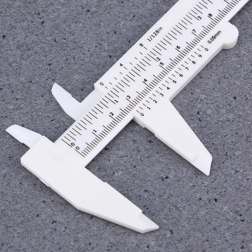 4Pcs Plastic Vernier Caliper Mini Portable Sliding Pocket Ruler Gauge Measuring Tool for Jewelry Tattoo Step Depth Measurement
4Pcs Plastic Vernier Caliper Mini Portable Sliding Pocket Ruler Gauge Measuring Tool for Jewelry Tattoo Step Depth Measurement