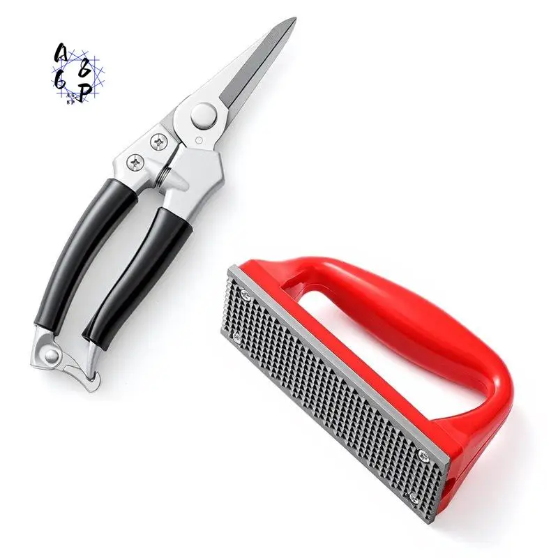 A68P-Goat Hoof Trimmers And Rasp Kit, Hoof Trimmers For Goats And Sheep Trimming, Farrier Supplies For Foals,Ponies Donkeys
A68P-Goat Hoof Trimmers And Rasp Kit, Hoof Trimmers For Goats And Sheep Trimming, Farrier Supplies For Foals,Ponies Donkeys