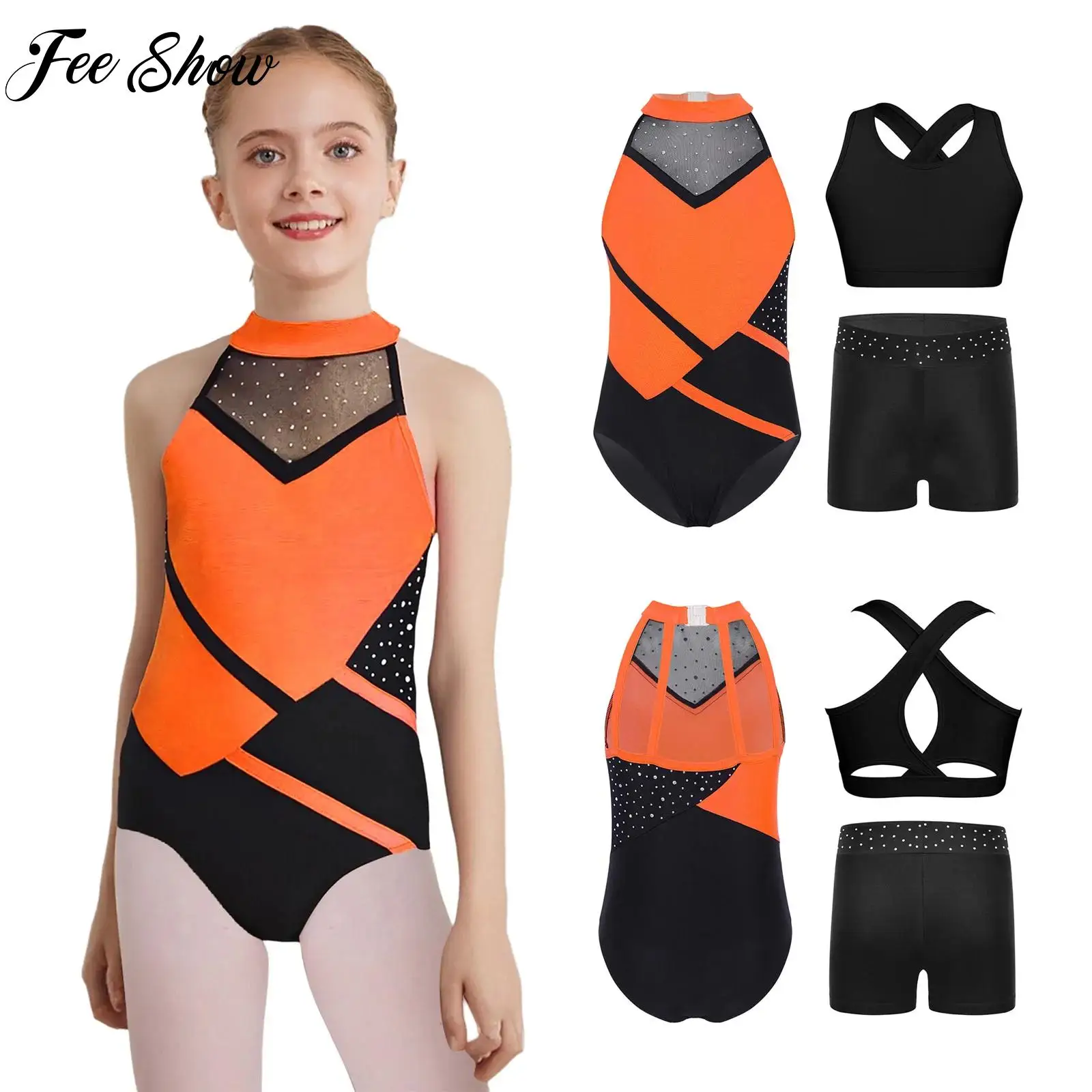 Children's Ballet Dance Jumpsuit Sleeveless Yoga Unitard Jumpsuit Teen Girls Gymnastics Figure Skating Performance Dance Wear
Children's Ballet Dance Jumpsuit Sleeveless Yoga Unitard Jumpsuit Teen Girls Gymnastics Figure Skating Performance Dance Wear