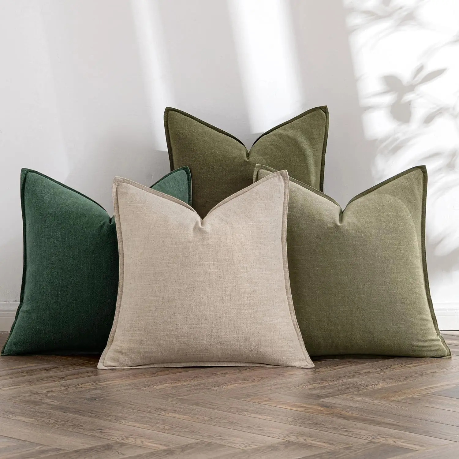 Neutral Green Linen Pillow Covers Pa Of 4 Decorative Nautral Throw Pillow Covers Soft Accent Boho Farmhouse Couch Pillowcases
Neutral Green Linen Pillow Covers Pa Of 4 Decorative Nautral Throw Pillow Covers Soft Accent Boho Farmhouse Couch Pillowcases