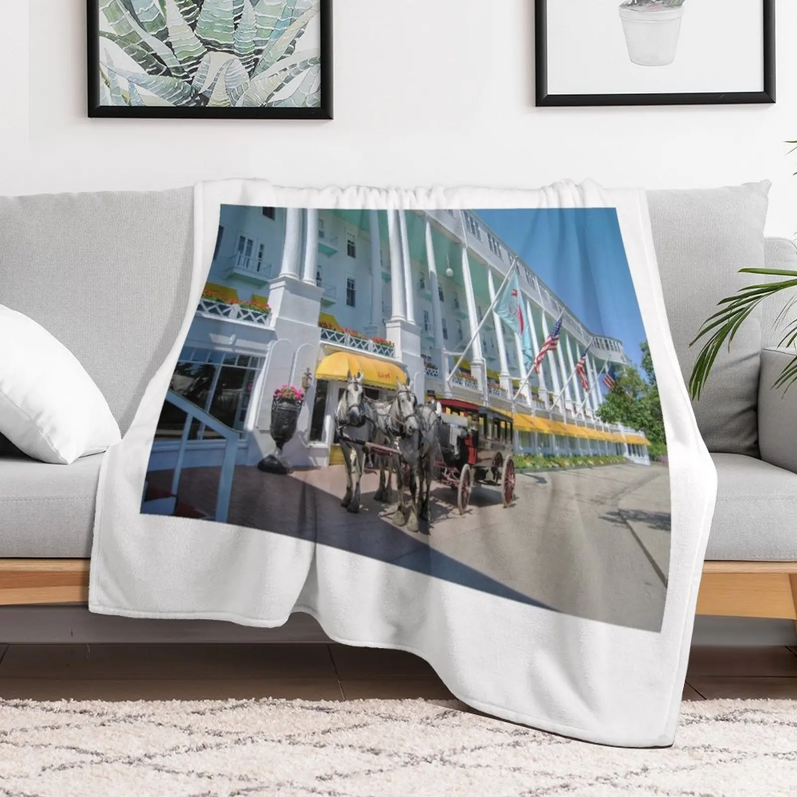 Carriage at the Grand Hotel, Mackinac Island, Michigan Throw Blanket Beautifuls Luxury St Winter beds Blankets
Carriage at the Grand Hotel, Mackinac Island, Michigan Throw Blanket Beautifuls Luxury St Winter beds Blankets