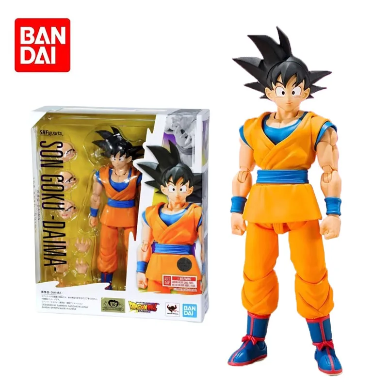 Bandai Genuine S.H.Figuarts Dragon Ball DAIMA Anime Figure Son Goku-DAIMA Action Figure Toys for Boys Girls Kids Gift
Bandai Genuine S.H.Figuarts Dragon Ball DAIMA Anime Figure Son Goku-DAIMA Action Figure Toys for Boys Girls Kids Gift
