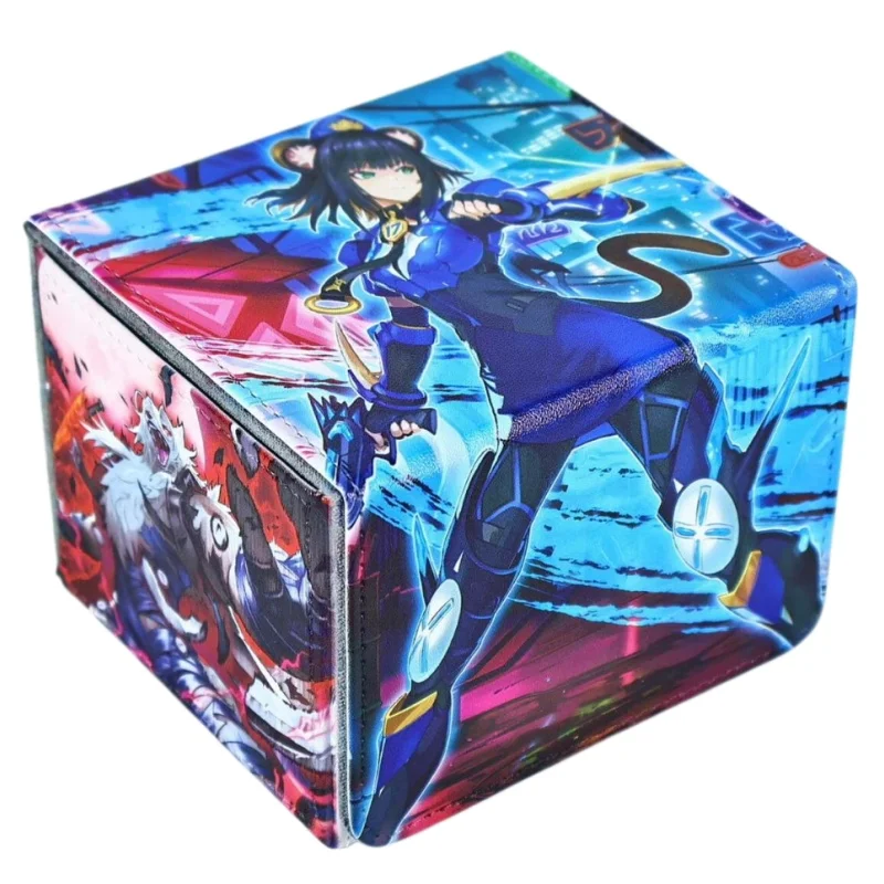 Yu-Gi-Oh! K9-17 Izuna Themed Board Game Card Storage Box PTCG OPCG OCG K9-17 Ripper K9-X Forced Release Leather Card Box Gift
Yu-Gi-Oh! K9-17 Izuna Themed Board Game Card Storage Box PTCG OPCG OCG K9-17 Ripper K9-X Forced Release Leather Card Box Gift