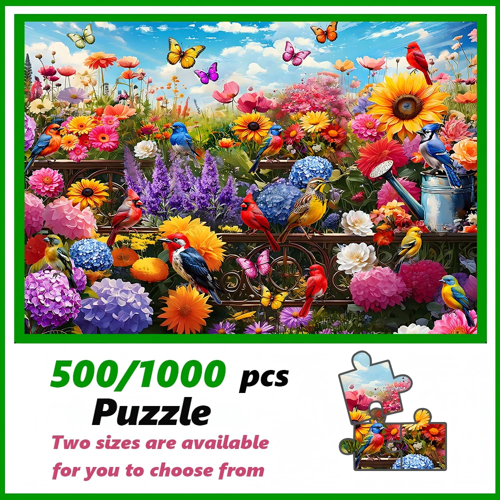A high-quality 500/1000-piece puzzle, perfect for adults, is a fun family game that helps relieve stress and is great for birthd
A high-quality 500/1000-piece puzzle, perfect for adults, is a fun family game that helps relieve stress and is great for birthd