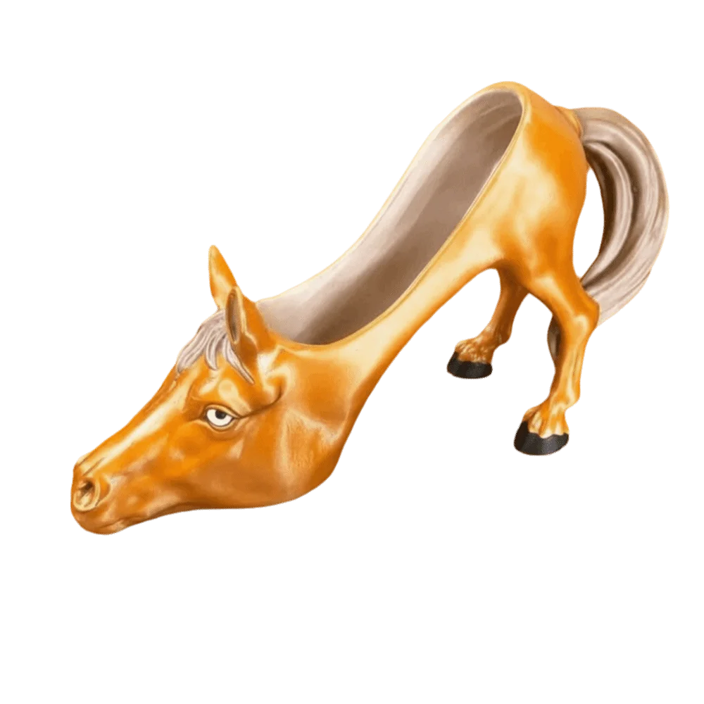 PLA Horse Sculpture Pen Holder Elegant Multifunctional Lucky Horse Figurine Light Luxury Design Premium Quality
PLA Horse Sculpture Pen Holder Elegant Multifunctional Lucky Horse Figurine Light Luxury Design Premium Quality
