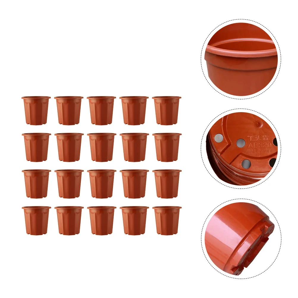 20 Pcs Plastic Pot Base Indoor Plant Pots for Plants Flowerpot Rose Planter Planting
20 Pcs Plastic Pot Base Indoor Plant Pots for Plants Flowerpot Rose Planter Planting
