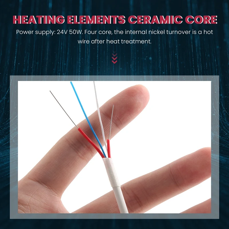 5 шт. A1322 нагреватель паяльная станция сменные нагревательные элементы 24 В 50 Вт для Saike 936/898D/852D/909D/8586D
5 шт. A1322 нагреватель паяльная станция сменные нагревательные элементы 24 В 50 Вт для Saike 936/898D/852D/909D/8586D