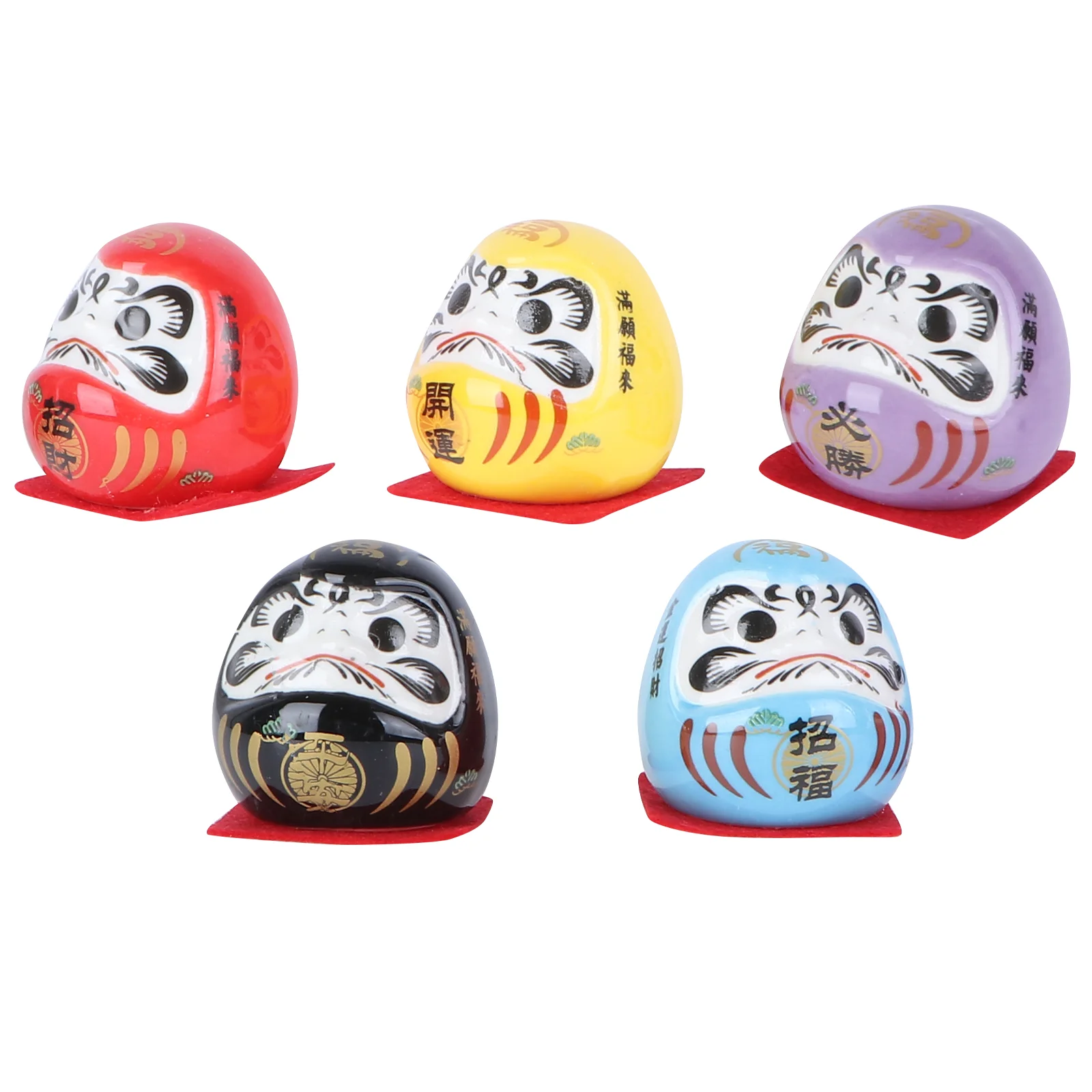 5 Pcs Decoration Bodhidharma Ornaments Home Adorn Desk Adornment Ceramics Desktop Miss
5 Pcs Decoration Bodhidharma Ornaments Home Adorn Desk Adornment Ceramics Desktop Miss