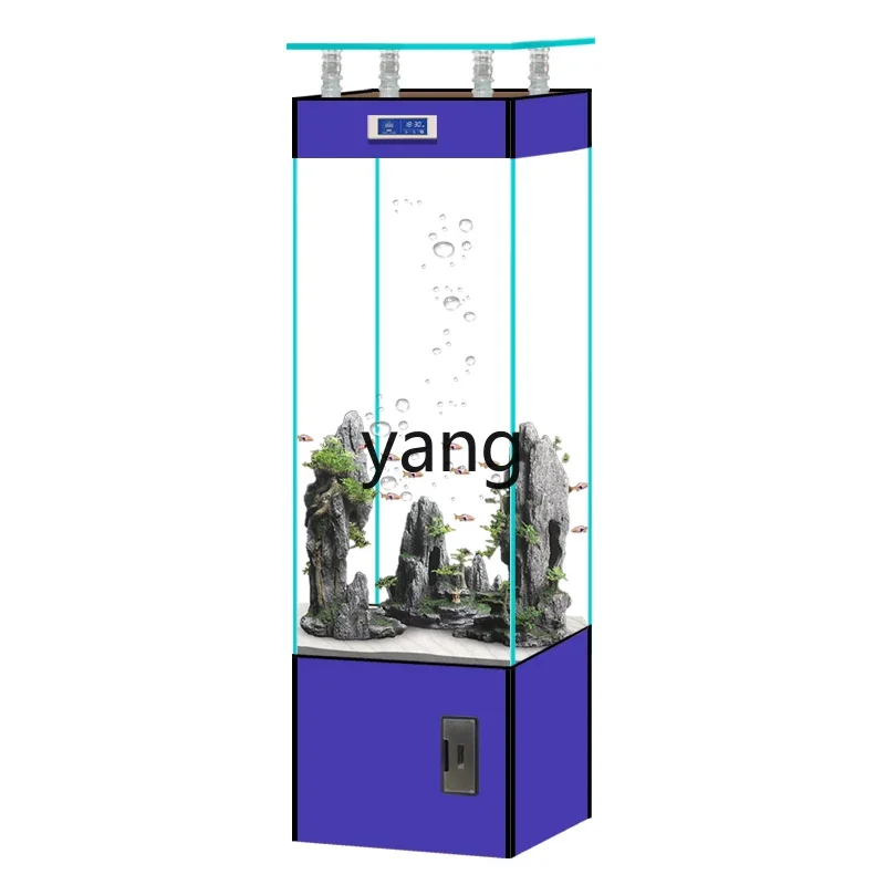 Yhl Rectangular Floor Aquarium Living Room Small and Medium-Sized Home Standing Ecological Fish Tank Change Water
Yhl Rectangular Floor Aquarium Living Room Small and Medium-Sized Home Standing Ecological Fish Tank Change Water