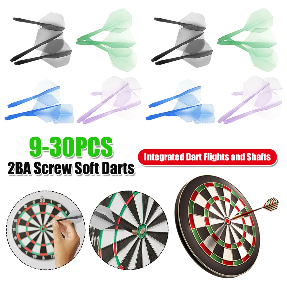 2BA Screw Soft Darts Integrated Dart Flights and Shafts Plastic Integrated Dart Shaft and Flights Dart Accessories
2BA Screw Soft Darts Integrated Dart Flights and Shafts Plastic Integrated Dart Shaft and Flights Dart Accessories