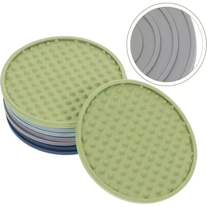 4Pcs 10cm Silicone Coasters Round Heat Resistant Rubber Tea Cup Mat Drink Coffee Mug Glass Beverage Holder Pad Decor Table Mat
4Pcs 10cm Silicone Coasters Round Heat Resistant Rubber Tea Cup Mat Drink Coffee Mug Glass Beverage Holder Pad Decor Table Mat
