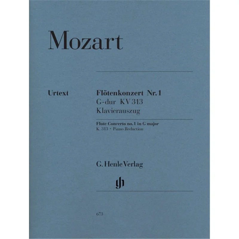 HN673 Mozart Flute Concerto G Major PR Adorjn Andrs G Henle Verlag 9790201806730 Book
HN673 Mozart Flute Concerto G Major PR Adorjn Andrs G Henle Verlag 9790201806730 Book