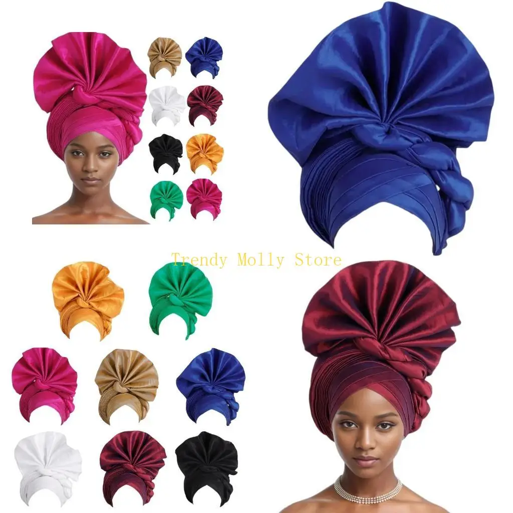 N5KB африканская эластичная повязка на голову-тюрбан с автогелем для женщин, одевающаяся
N5KB африканская эластичная повязка на голову-тюрбан с автогелем для женщин, одевающаяся