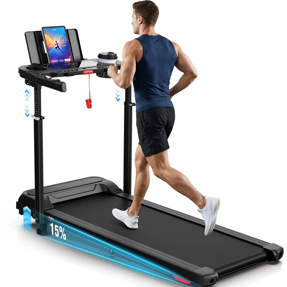 Walking Pad Treadmill with 15 Incline amp HeightAdjustable Handlebar, Foldable Treadmill for Home amp Office with Handle Bar, 3
Walking Pad Treadmill with 15 Incline amp HeightAdjustable Handlebar, Foldable Treadmill for Home amp Office with Handle Bar, 3