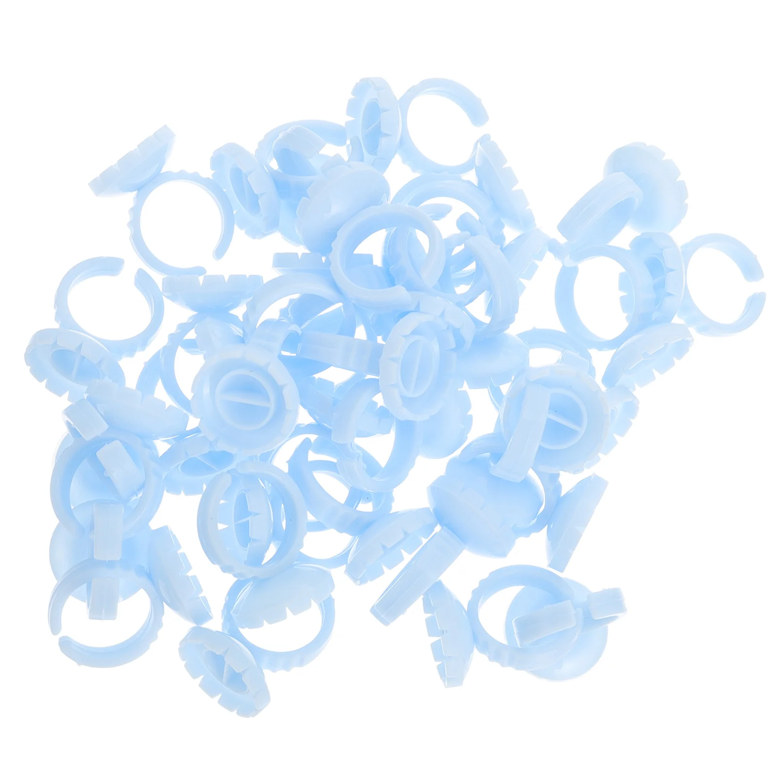 200 Pcs Lash Extension Glue Ring Eyelash Retain Volume Cup Bracket Holder Blue Plastic 
200 Pcs Lash Extension Glue Ring Eyelash Retain Volume Cup Bracket Holder Blue Plastic