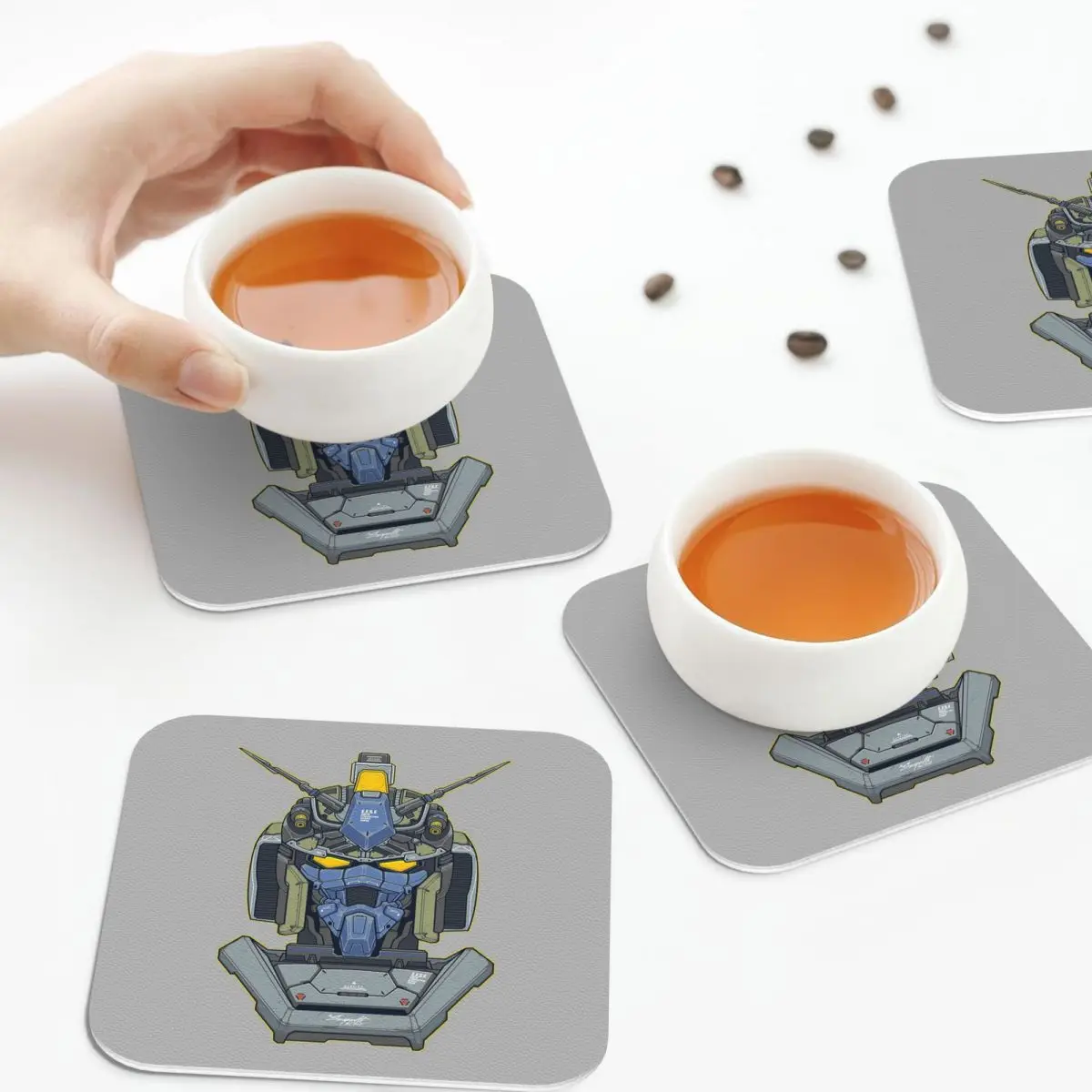 RX-78 G3 Head Inner Frame Coasters Leather Placemats Non-slip Insulation Coffee Mats For Home Kitchen Dining Pads Set of 4
RX-78 G3 Head Inner Frame Coasters Leather Placemats Non-slip Insulation Coffee Mats For Home Kitchen Dining Pads Set of 4