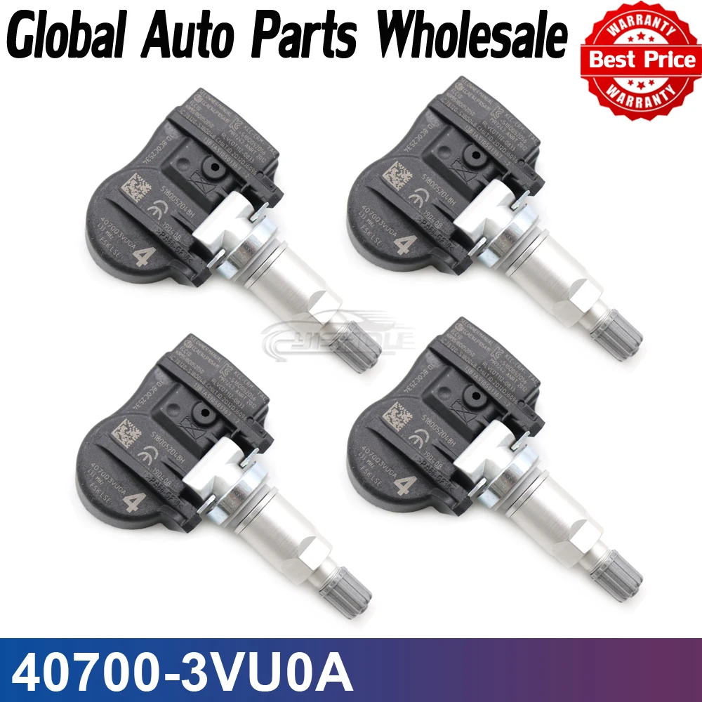 40700-3VU0A Car New TPMS Tire Pressure Monitor Sensor 433MHz For Nissan Almera Atleon Cabstar Evalia Note NP300 Teana 2004-2024
40700-3VU0A Car New TPMS Tire Pressure Monitor Sensor 433MHz For Nissan Almera Atleon Cabstar Evalia Note NP300 Teana 2004-2024