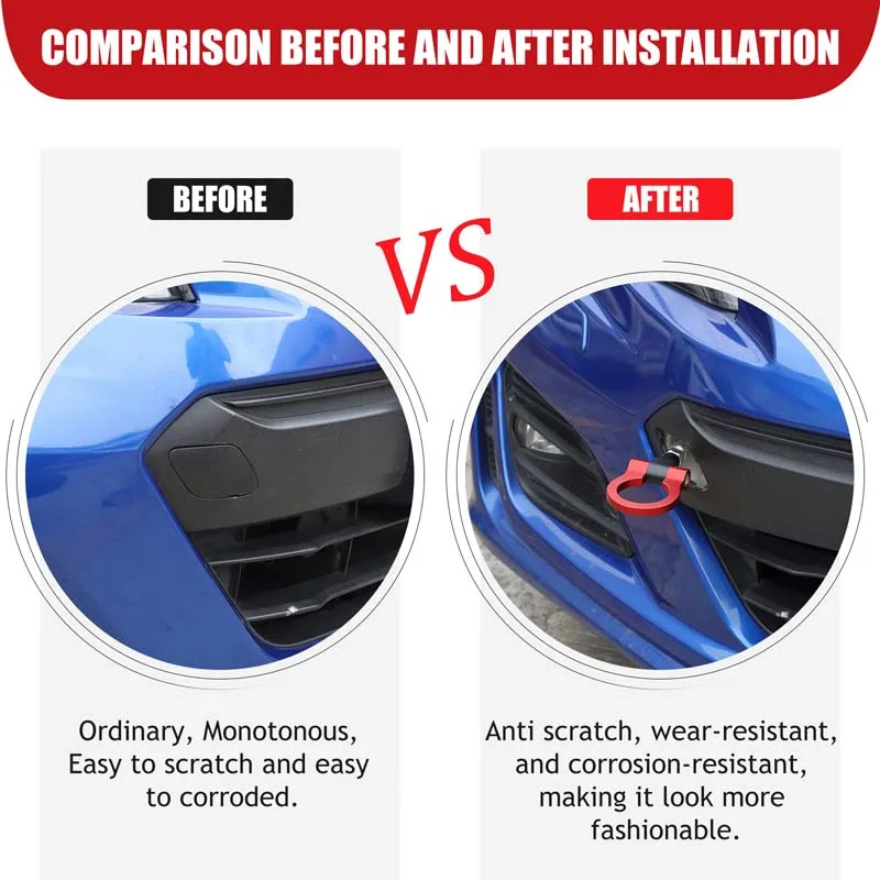 1piece set Aluminum alloy Red For Toyota 86 Subaru BRZ 2012-2020 car front bumper trailer ring screw modification accessories
1piece set Aluminum alloy Red For Toyota 86 Subaru BRZ 2012-2020 car front bumper trailer ring screw modification accessories