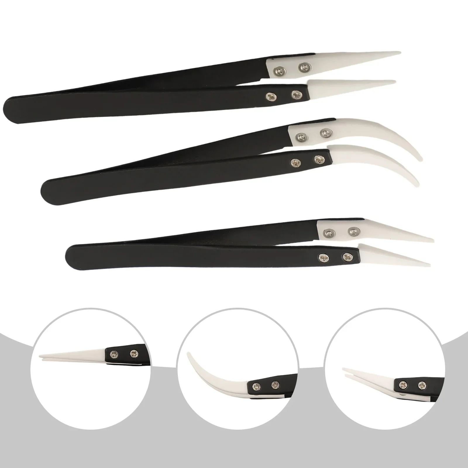 Disassembly Tweezers Repair Tweezers Repair Work Straight Tip Acid And Alkaline Resistance Corrosion-resistant
Disassembly Tweezers Repair Tweezers Repair Work Straight Tip Acid And Alkaline Resistance Corrosion-resistant