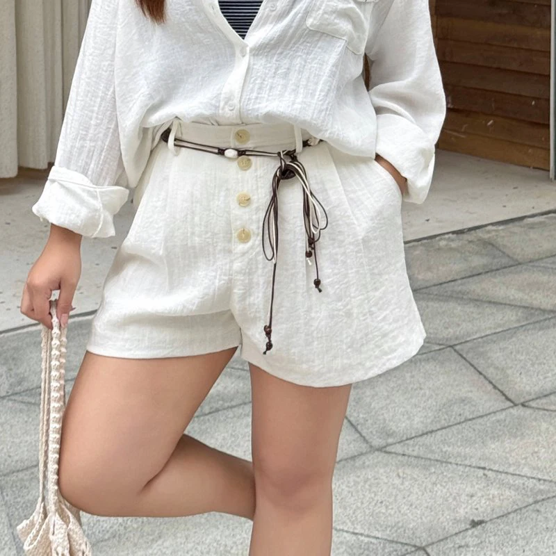 Premium Curvy Ladies Lightweight Linen Bamboo Texture Oversized Relax Fit Casual Vacation Plus Size Shorts 9536
Premium Curvy Ladies Lightweight Linen Bamboo Texture Oversized Relax Fit Casual Vacation Plus Size Shorts 9536