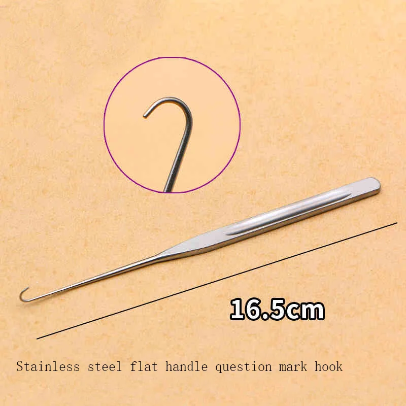 Nose single claw, Sharp Head, question mark stainless steel single claw retractor, cosmetic equipment
Nose single claw, Sharp Head, question mark stainless steel single claw retractor, cosmetic equipment