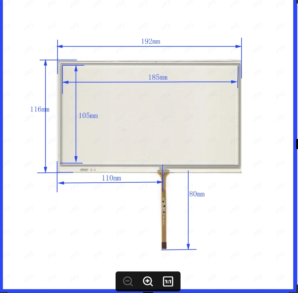 ZhiYuSun XWT527 8-дюймовые сенсорные экраны 192 мм * 116 мм сенсорное стекло 192*116 б/у cad DVD видео
ZhiYuSun XWT527 8-дюймовые сенсорные экраны 192 мм * 116 мм сенсорное стекло 192*116 б/у cad DVD видео