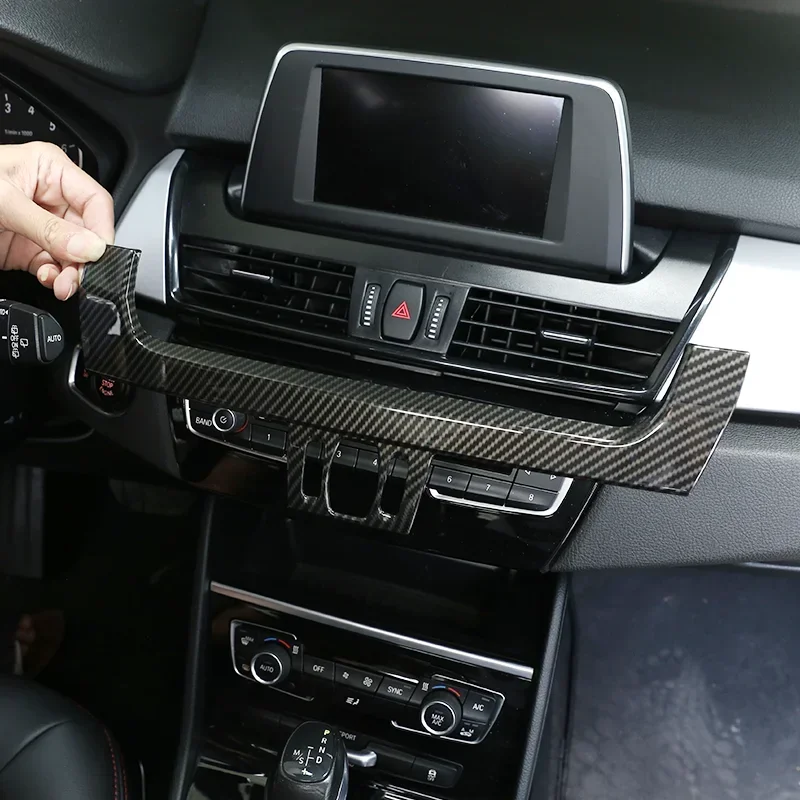 For BMW 2 Series F45 F46 2015-2018 ABS Carbon Fiber Car Navigation Display Under Volume Control Decorative Plate Car Accessories
For BMW 2 Series F45 F46 2015-2018 ABS Carbon Fiber Car Navigation Display Under Volume Control Decorative Plate Car Accessories