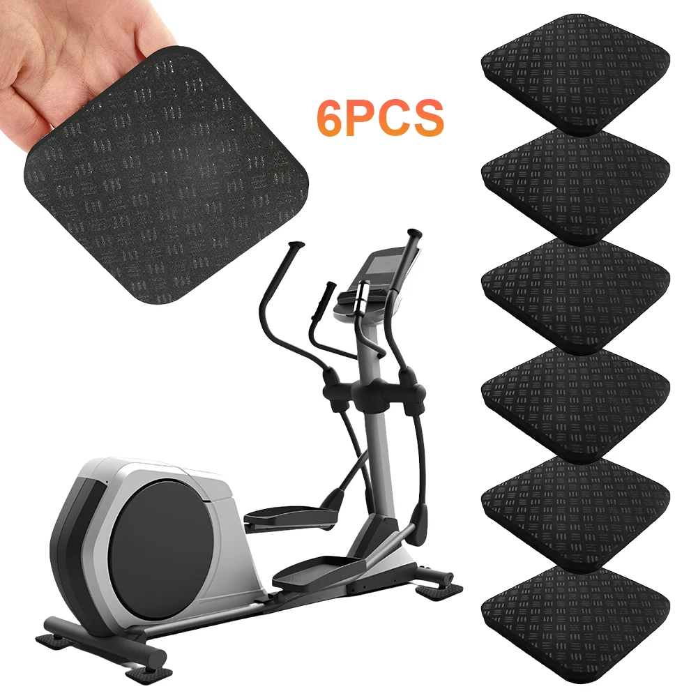6Pcs Silicone Treadmill Mats Treadmill Pads Multipurpose Workout Mat Noise Reduction for Hardwood Carpet Floor Protection
6Pcs Silicone Treadmill Mats Treadmill Pads Multipurpose Workout Mat Noise Reduction for Hardwood Carpet Floor Protection