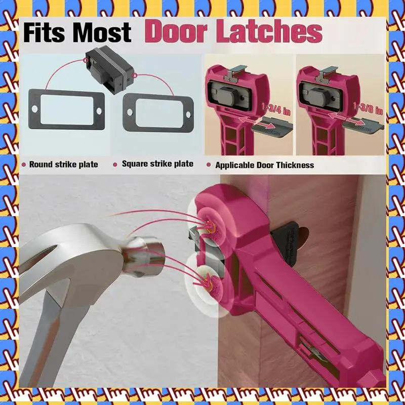A79I Door Lock Installation Kit Door Latch Kit Door Lock Hole Saw For Wooden Doors Red
A79I Door Lock Installation Kit Door Latch Kit Door Lock Hole Saw For Wooden Doors Red
