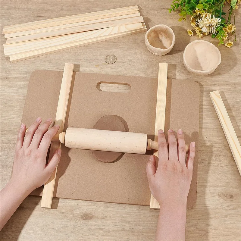 -A89Z Making Tools Pottery Clay Tools Pottery Clay Sculpting Modeling Tool Sets Wooden Rolling Pin For Sculpture
-A89Z Making Tools Pottery Clay Tools Pottery Clay Sculpting Modeling Tool Sets Wooden Rolling Pin For Sculpture