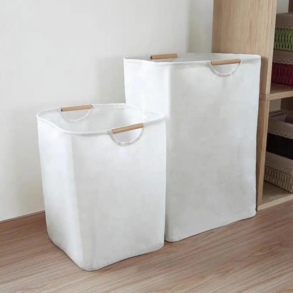 Square Folding Waterproof Laundry Basket Cotton Linen Wood Handle Dirty Clothes Container Large Capacity Collapsible
Square Folding Waterproof Laundry Basket Cotton Linen Wood Handle Dirty Clothes Container Large Capacity Collapsible