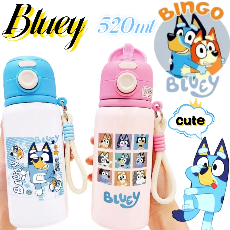 Bluey/Bingo Thermos Creative High Color Value Cartoon Printing Large Capacity Portable Stainless Steel Double Drink Suction Cup
Bluey/Bingo Thermos Creative High Color Value Cartoon Printing Large Capacity Portable Stainless Steel Double Drink Suction Cup