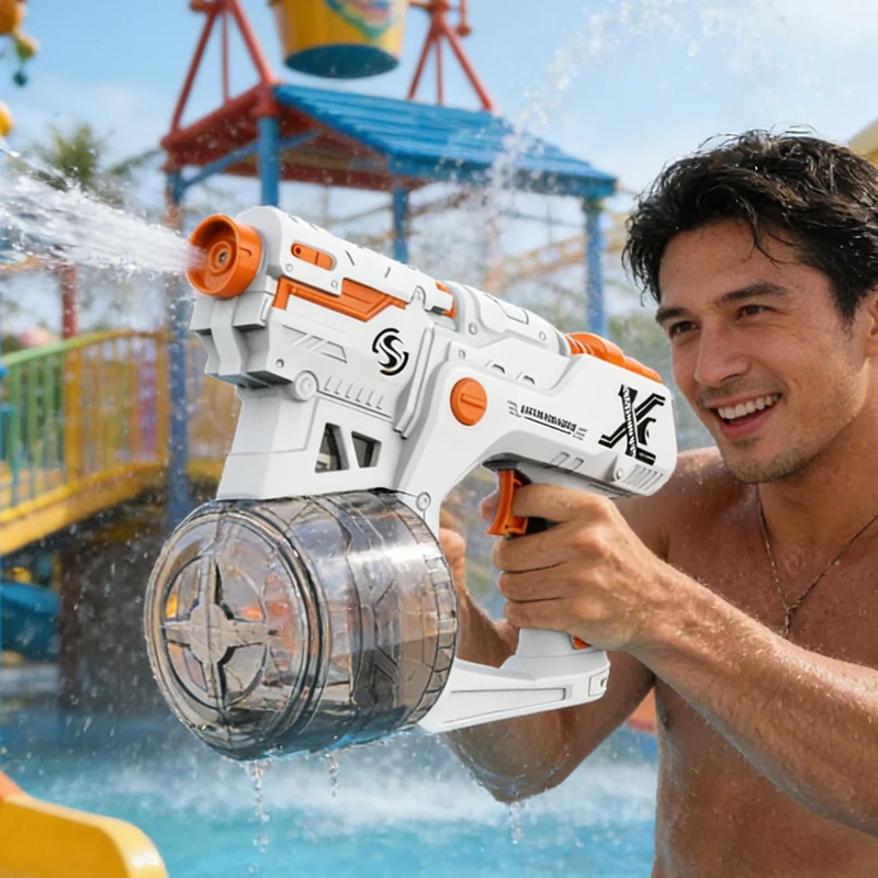 Continuous Automatic Electric Water Gun Absorption Toy Large Capacity Water Game Outdoor Water Gun Toys for Adult Boys Gifts
Continuous Automatic Electric Water Gun Absorption Toy Large Capacity Water Game Outdoor Water Gun Toys for Adult Boys Gifts