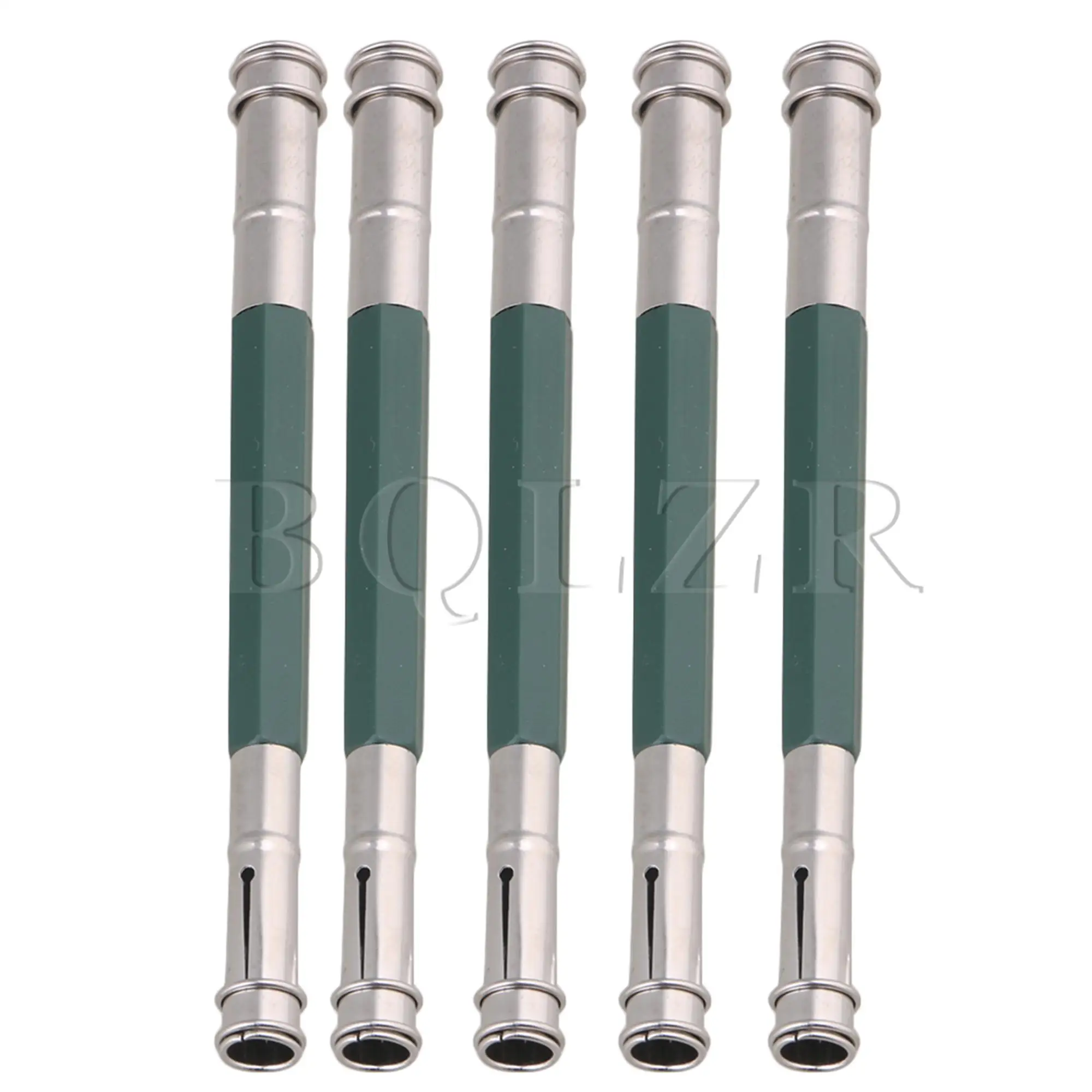 BQLZR 5PCS Art Double Ended Pencil Metal Extender 13.5x1cm for Drawing Replacement Part Inner Diameter 7.5mm
BQLZR 5PCS Art Double Ended Pencil Metal Extender 13.5x1cm for Drawing Replacement Part Inner Diameter 7.5mm