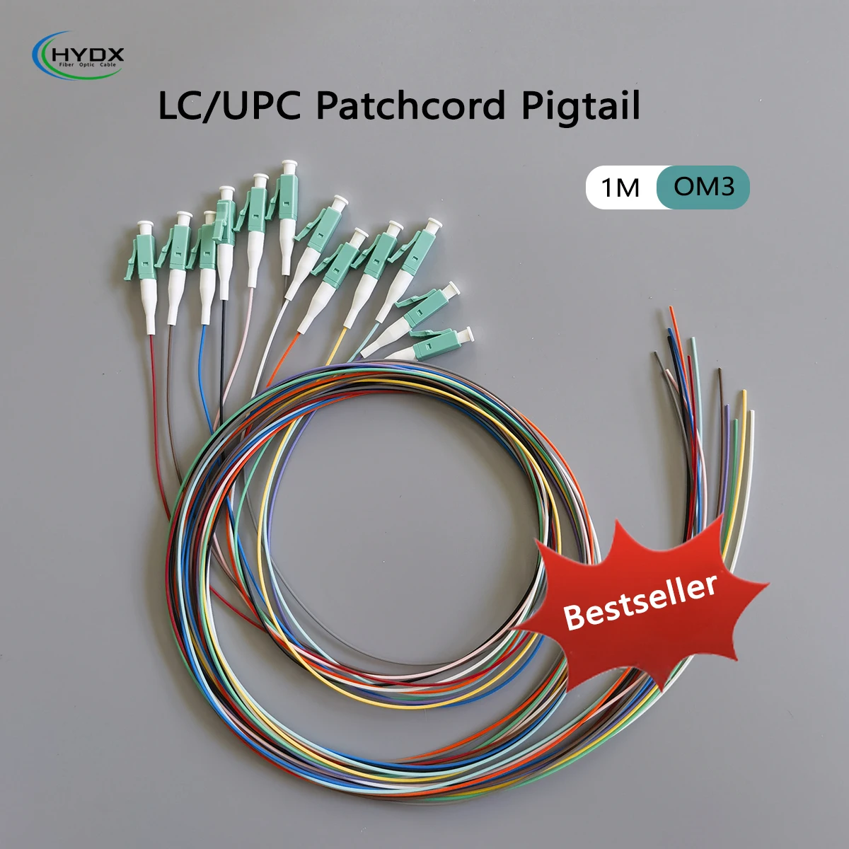 LC/UPC Fiber Connector Pigtail 12 Colors OM3 0.9mm 1M Indoor FTTR Multi-Mode Patchcord Tail Fiber Optic Pigtail
LC/UPC Fiber Connector Pigtail 12 Colors OM3 0.9mm 1M Indoor FTTR Multi-Mode Patchcord Tail Fiber Optic Pigtail
